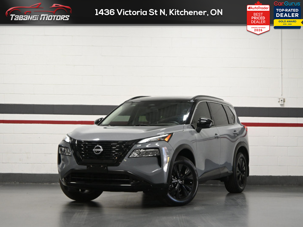 2023 Nissan Rogue SV Midnight Edition Leather 360CAM Panoramic Roof