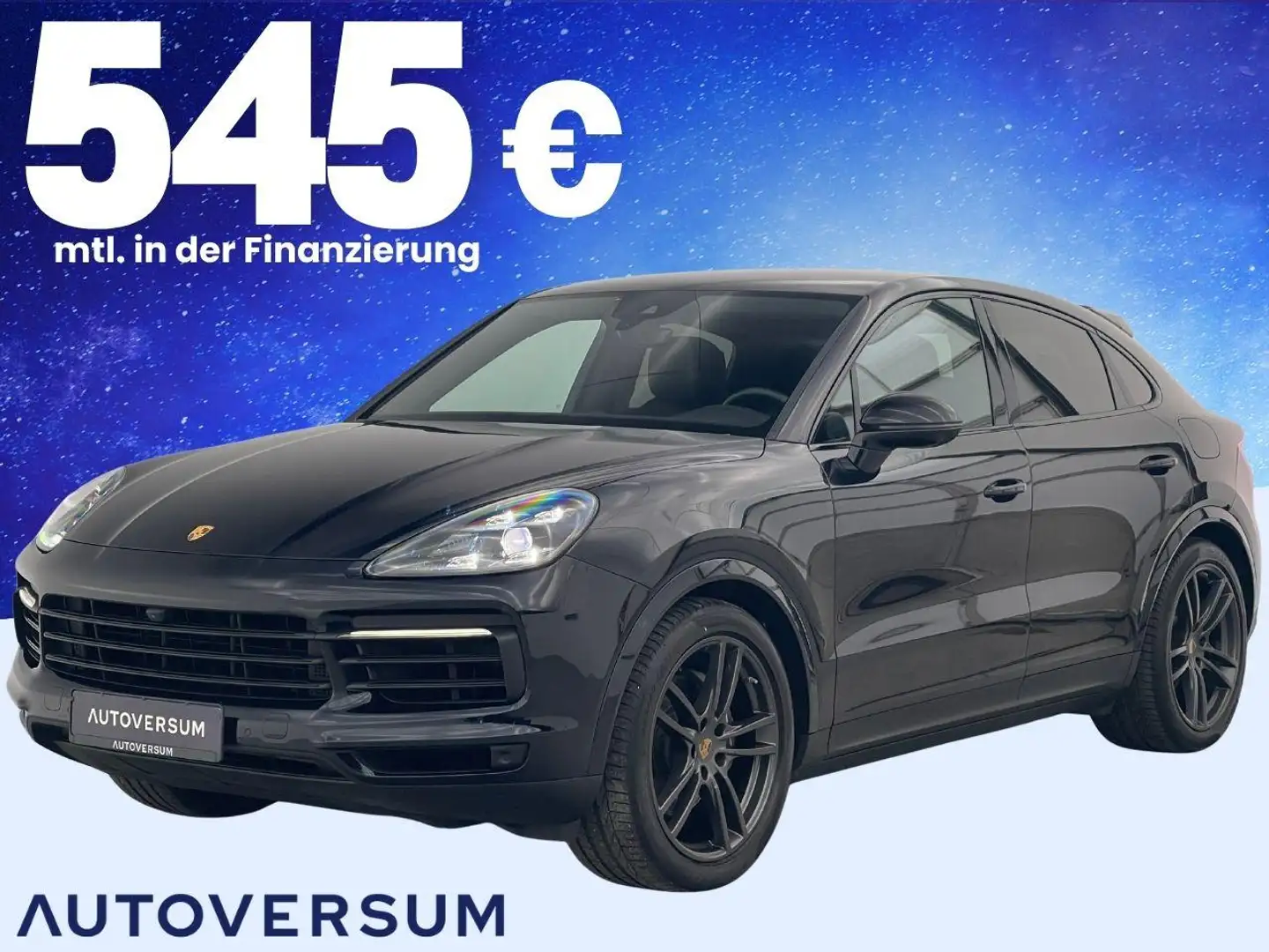 Porsche Cayenne Coupe E-Hybrid Matrix*360°KAM*PANO*KEY Blau - 1