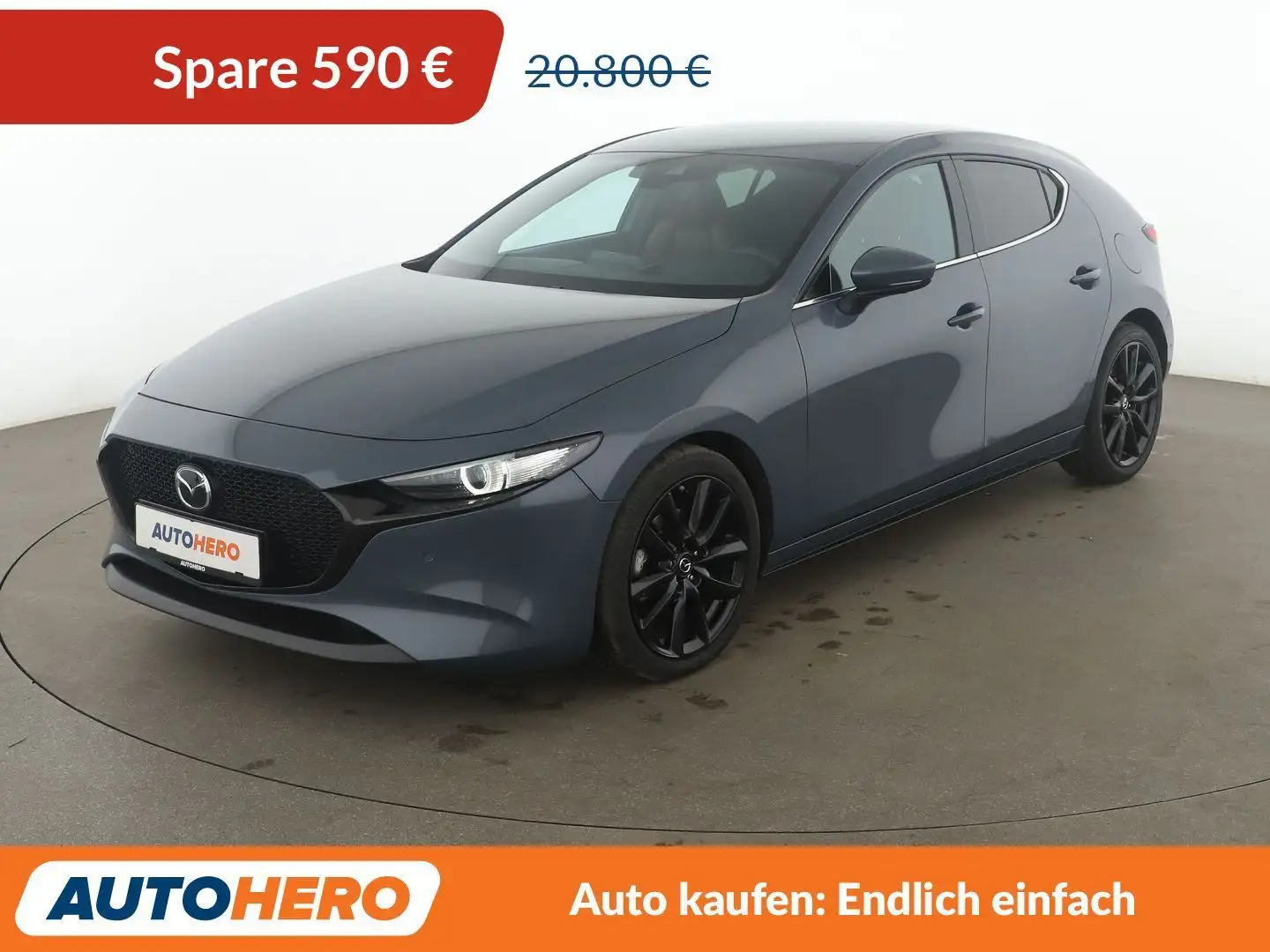 Mazda 3 2.0 Selection *NAVI*CAM*LED*SHZ*LHZ*ALU* Grau - 1