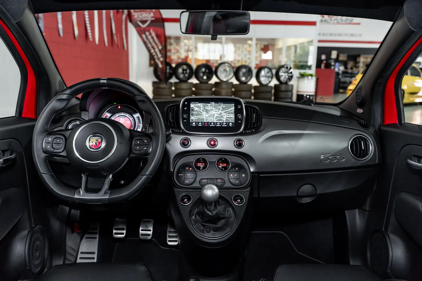 Abarth 595 1.4 T-Jet 165cv 70° Turismo scarico/valvola Rood - 2