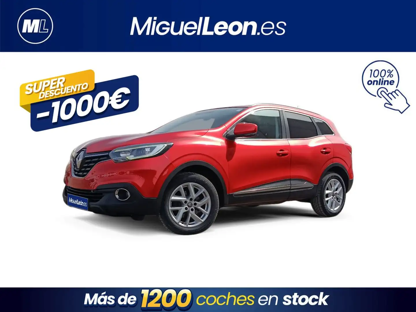 Renault Kadjar 1.2 TCe Energy Intens 97kW Red - 1