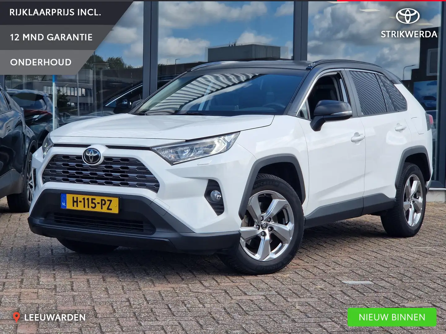 Toyota RAV 4 2.0 VVT-iE Business Plus Automaat Trekhaak Navigat Wit - 1