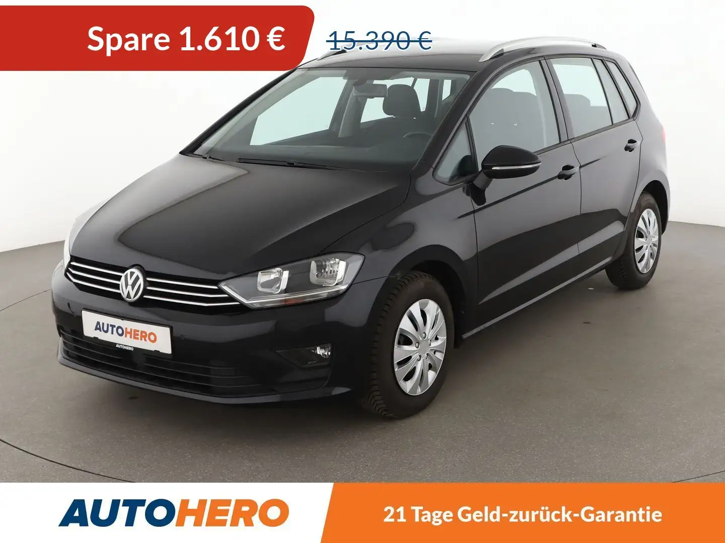 Volkswagen Golf Sportsvan 1.4 TSI Comfortline BMT*NAVI*PDC*SHZ*KLIMA* Schwarz - 1