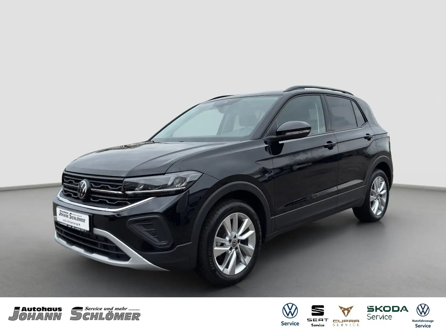 Volkswagen T-Cross Tour 1.0 TSI DSG LED PDC AHK KAMERA SHZ Klima Чорний - 1