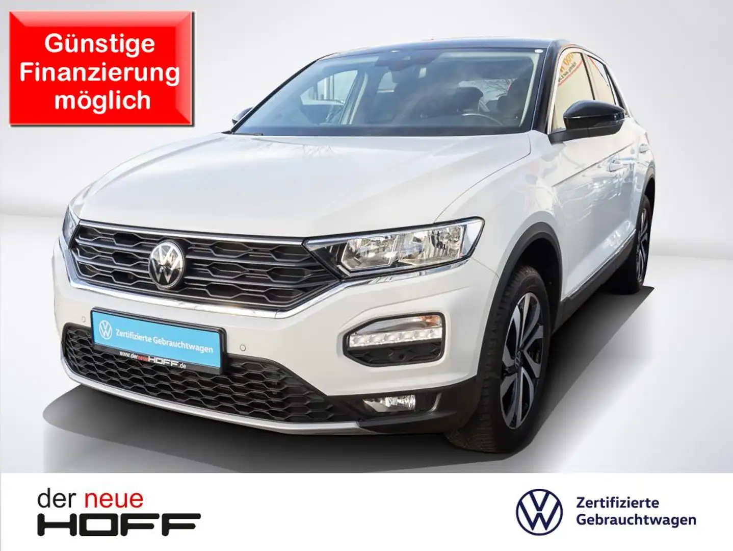 Volkswagen T-Roc 1.5 TSI DSG Active NAVI PDC LANE ASSIST Weiß - 1