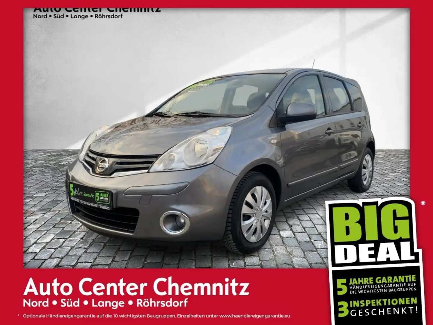 Nissan Note 1.4 I-Way+ Teilleder/Navi/KlimaA/PDC - 1