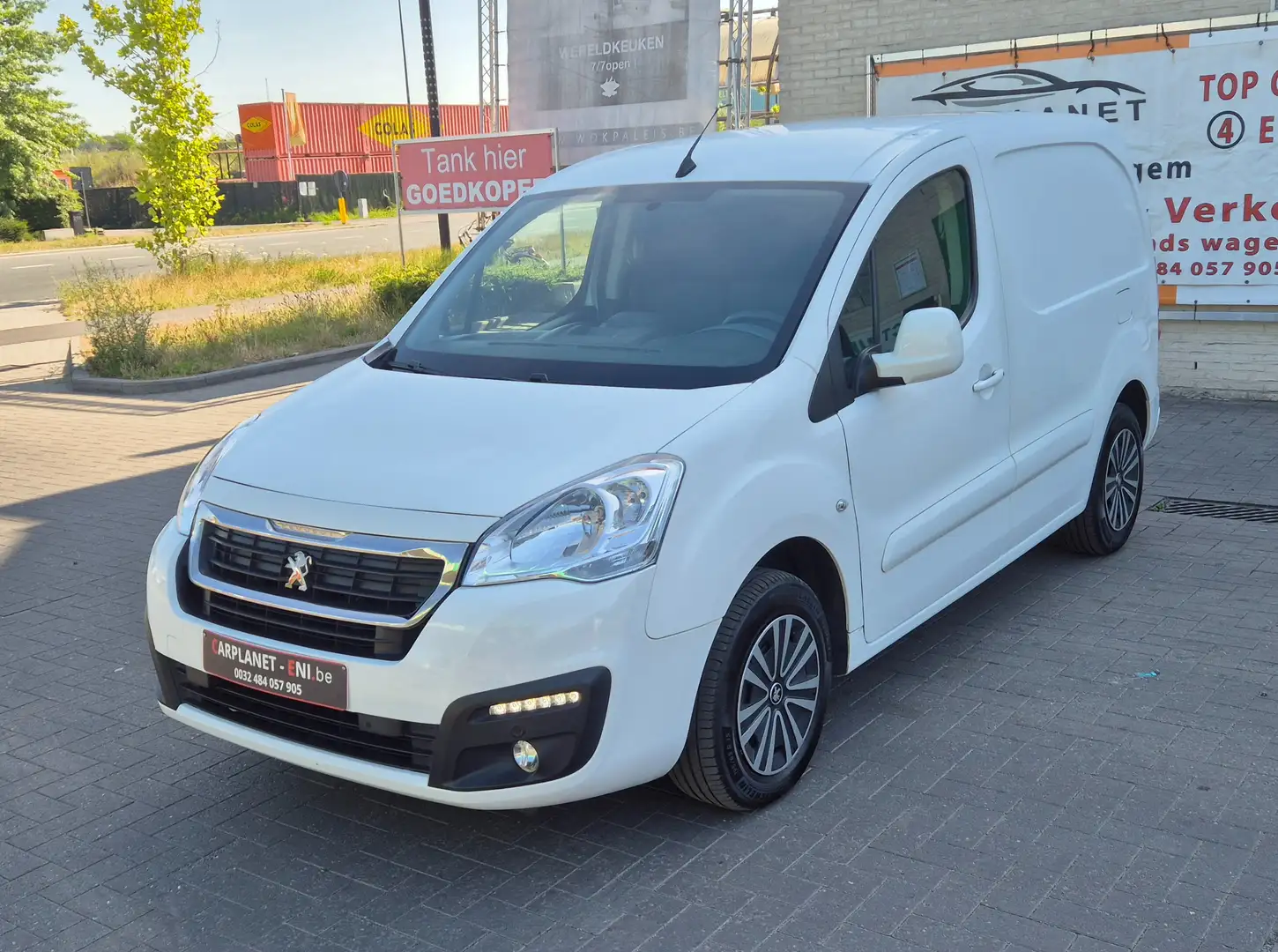 Peugeot Partner 1.6 BlueHDi EURO 6 120PK 2018 - GARANTIE Blanc - 1
