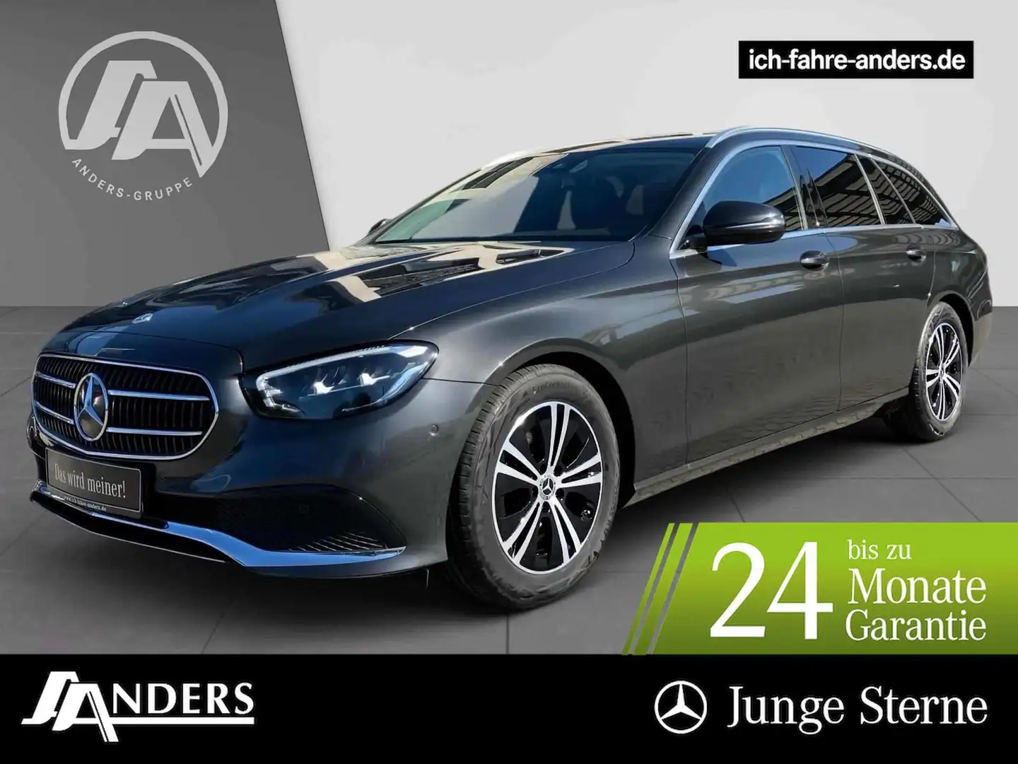 Mercedes-Benz E 220 d T Avantgarde+MBUX+SHZ+LED+PDC+Kamera+AHK Grigio - 1