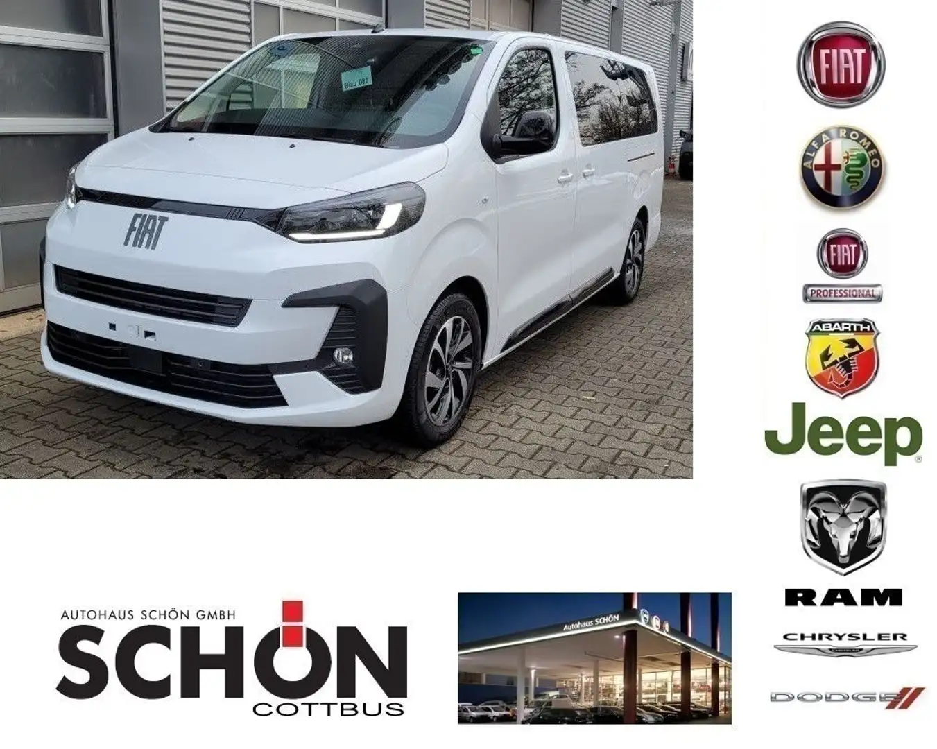 Fiat Ulysse 180 BlueHDi L3 Top - 8 Sitzer Blanco - 1