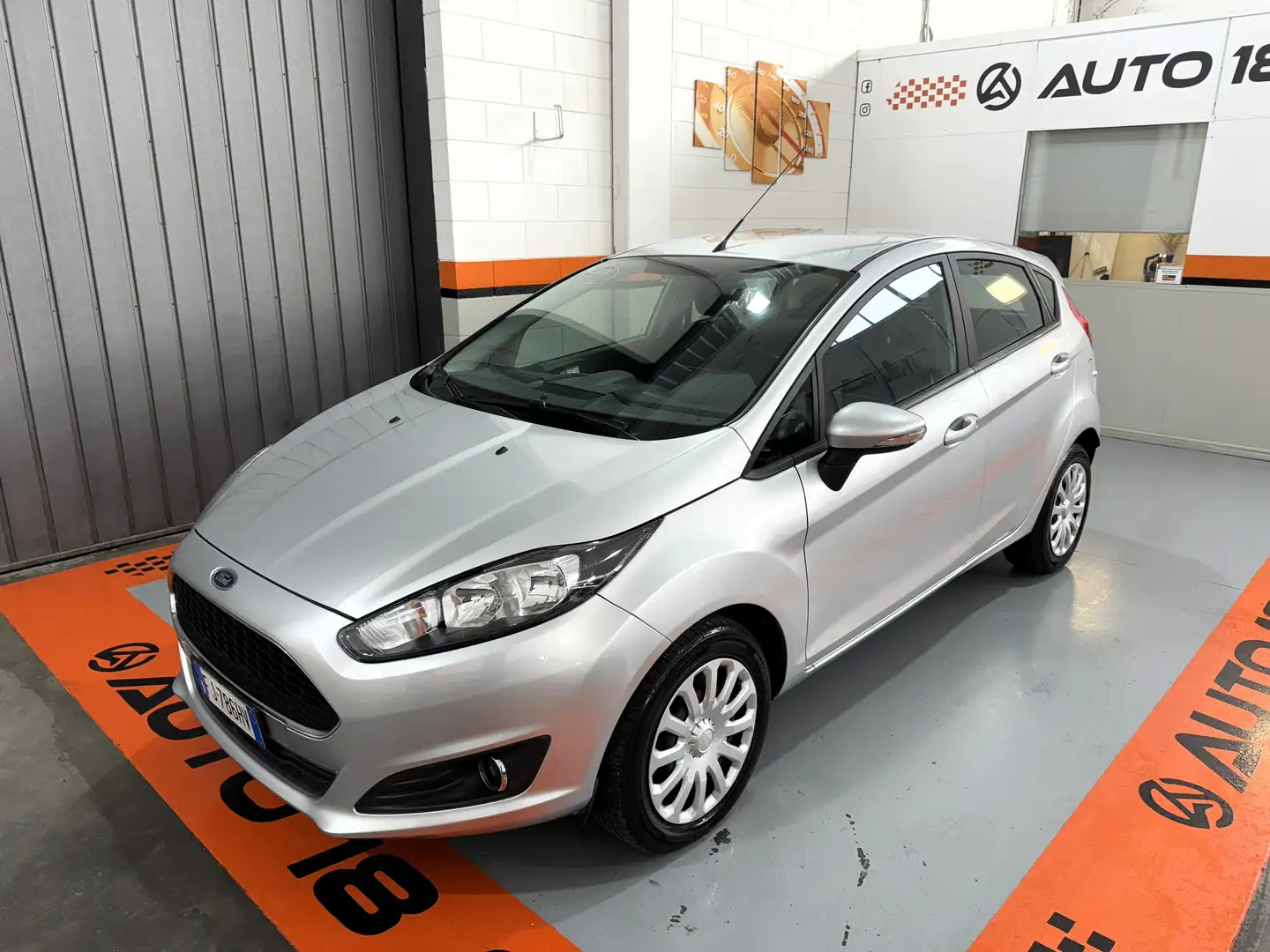 Ford Fiesta 1.4 5p. Bz.- GPL   95 CV!  Ok Neo Patentati! Argento - 1