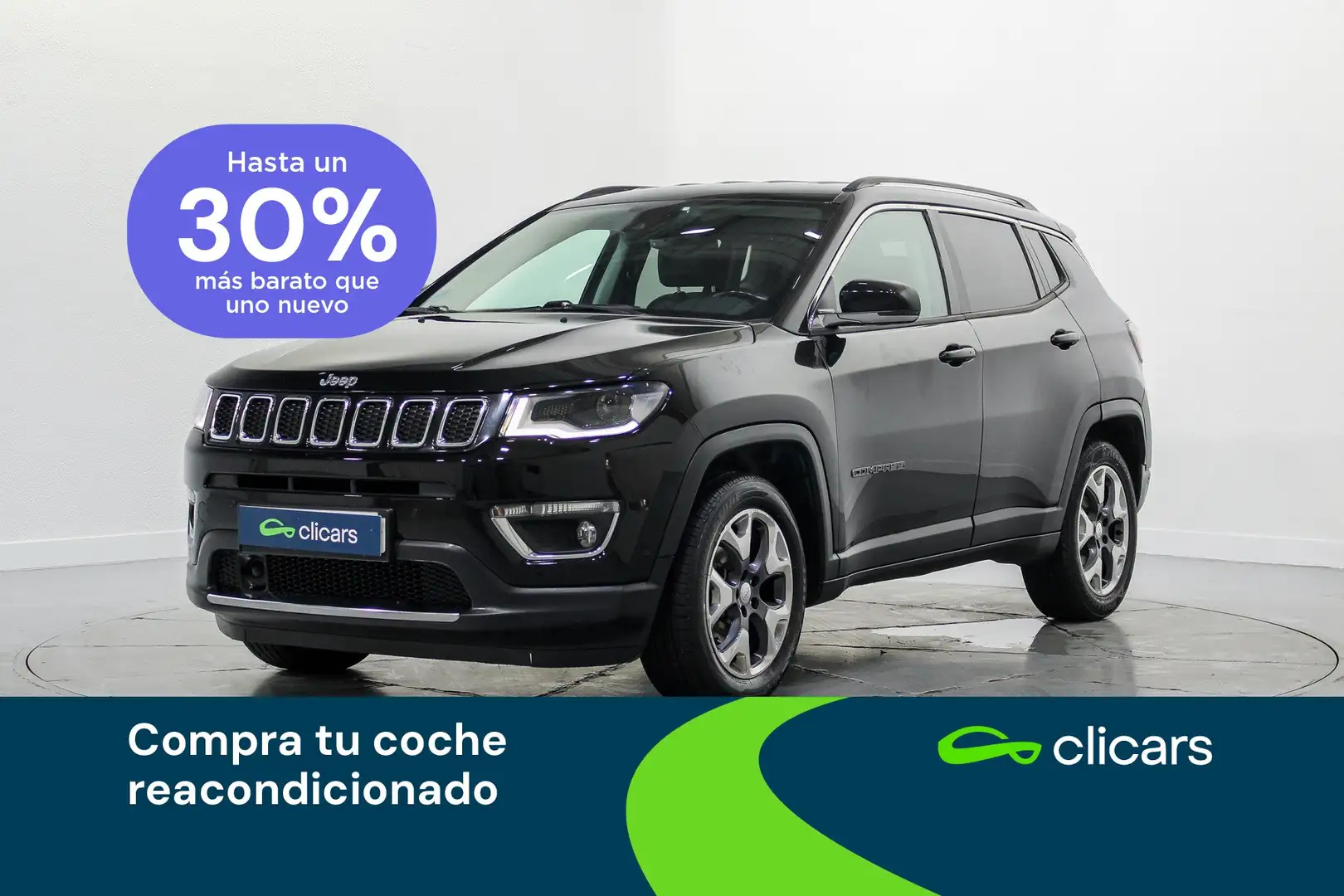 Jeep Compass 1.3 Gse T4 Limited 4x2 130 Noir - 1
