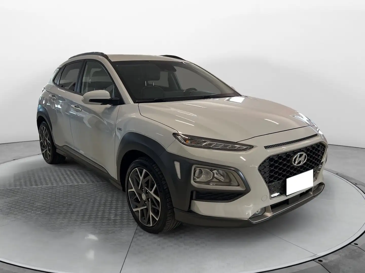 Hyundai KONA Kona 1.6 T-GDI 4WD DCT XPrime Bianco - 1