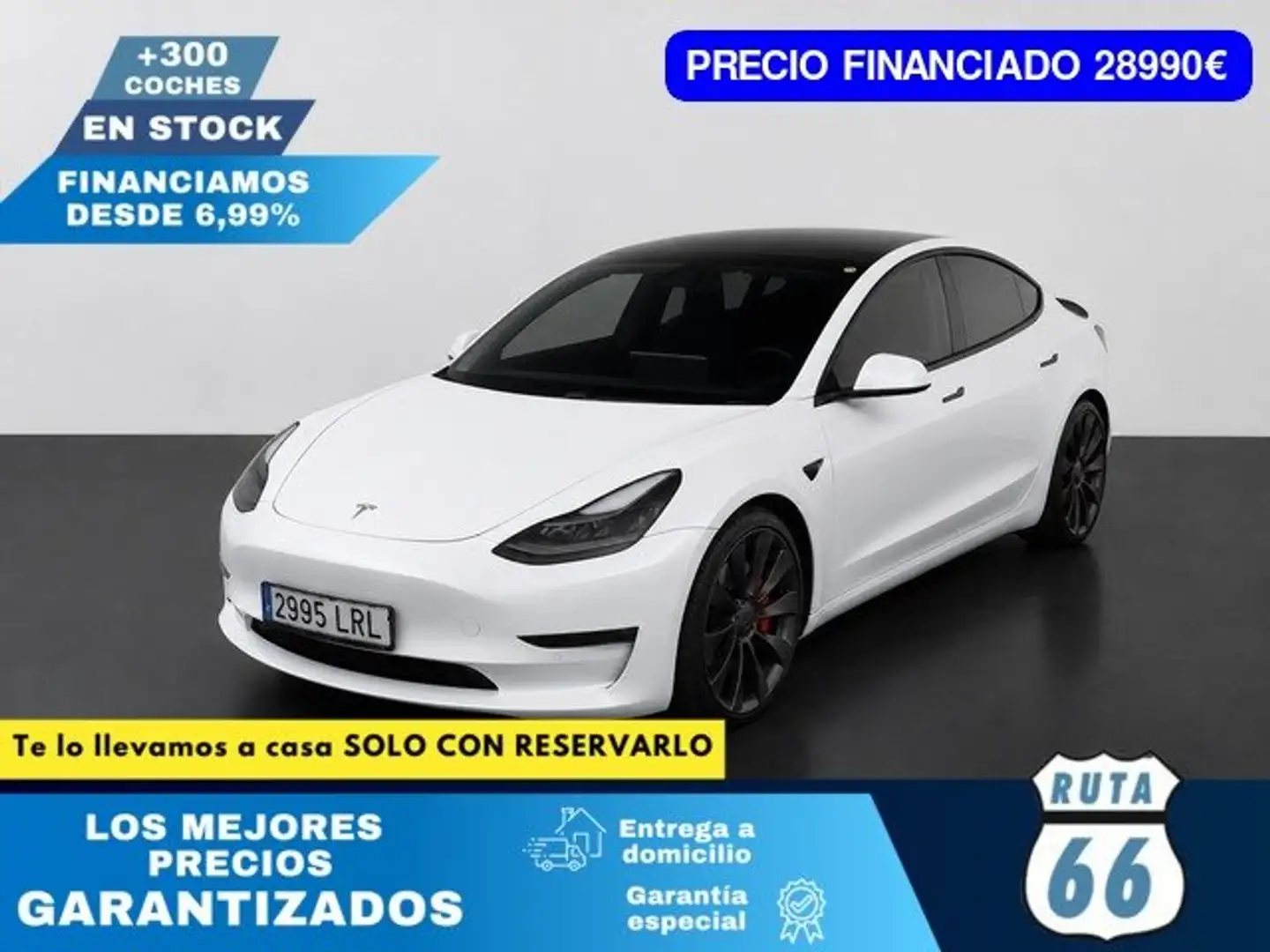 Tesla Model 3 Long-Range Dual Motor Performance AWD Blanco - 1