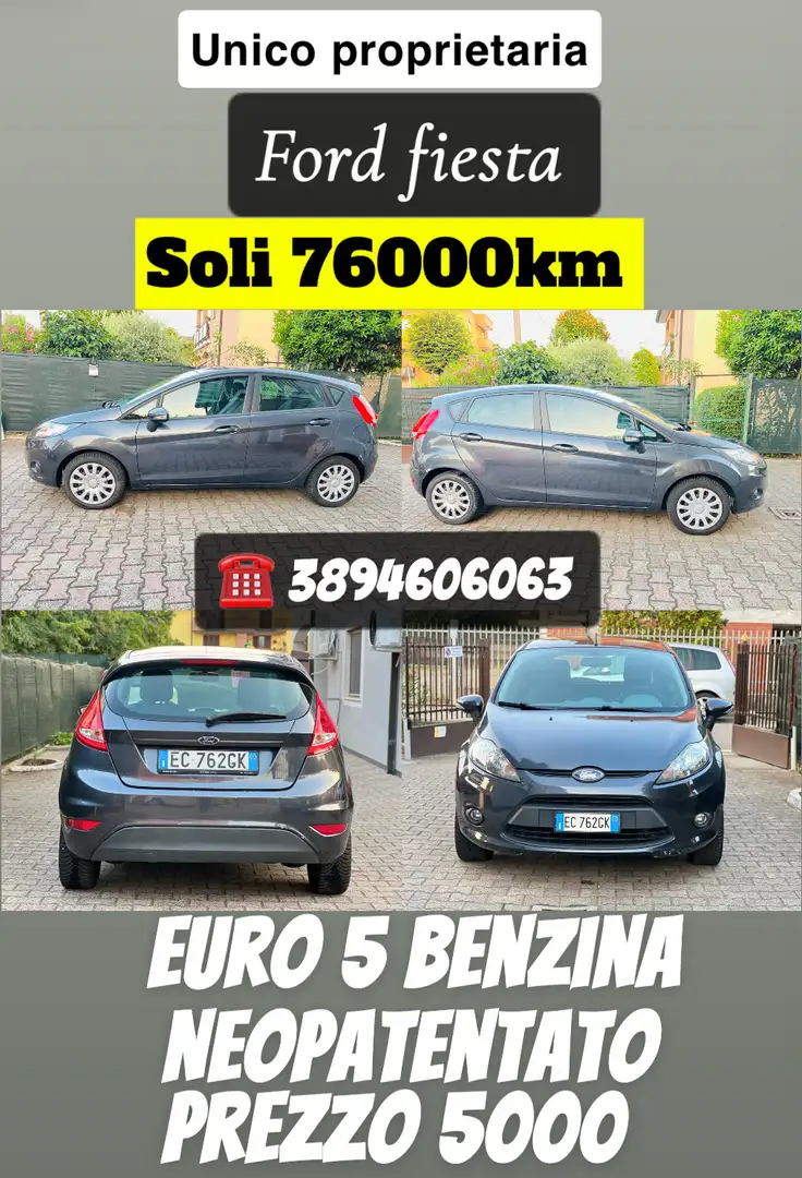 Ford Fiesta 5p 1.2 16v + 82cv - 1