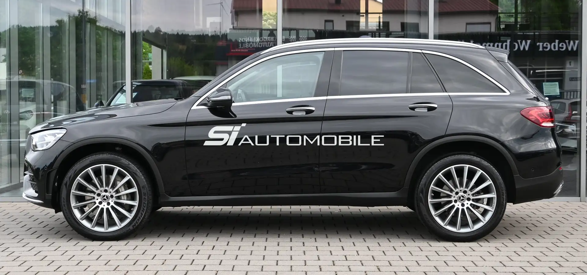 Mercedes-Benz GLC 300 de 4MAT. AMG LINE *ACC*HEAD-UP*MEMORY*BURMESTER* Noir - 2