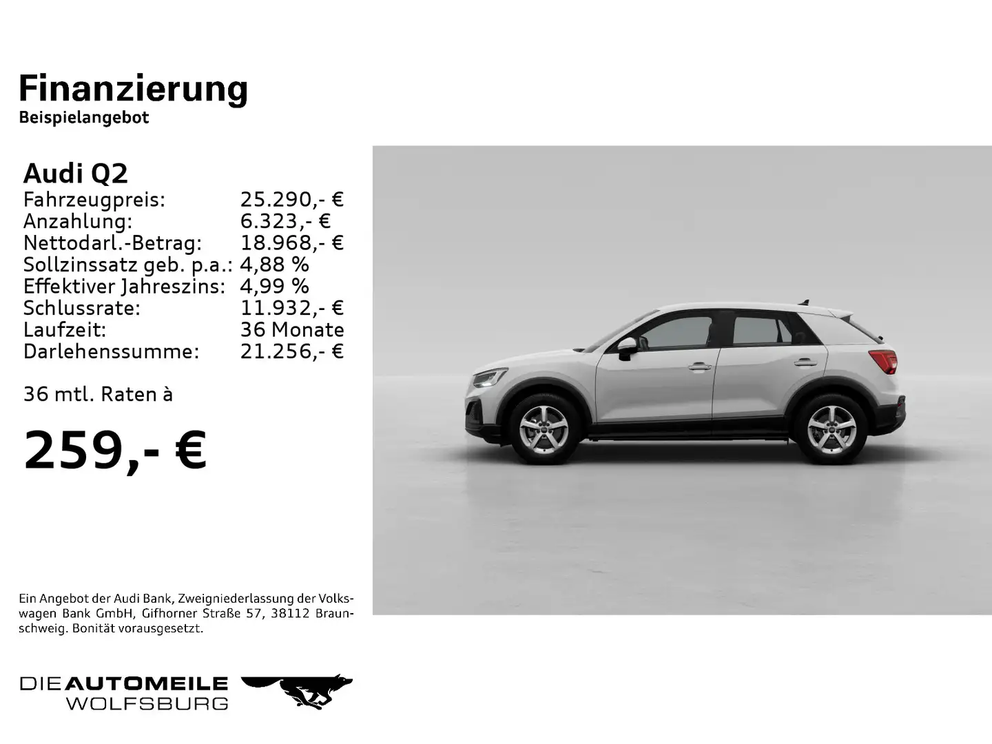 Audi Q2 35 TFSI S tronic LED/SITZHZ/PDC Weiß - 2