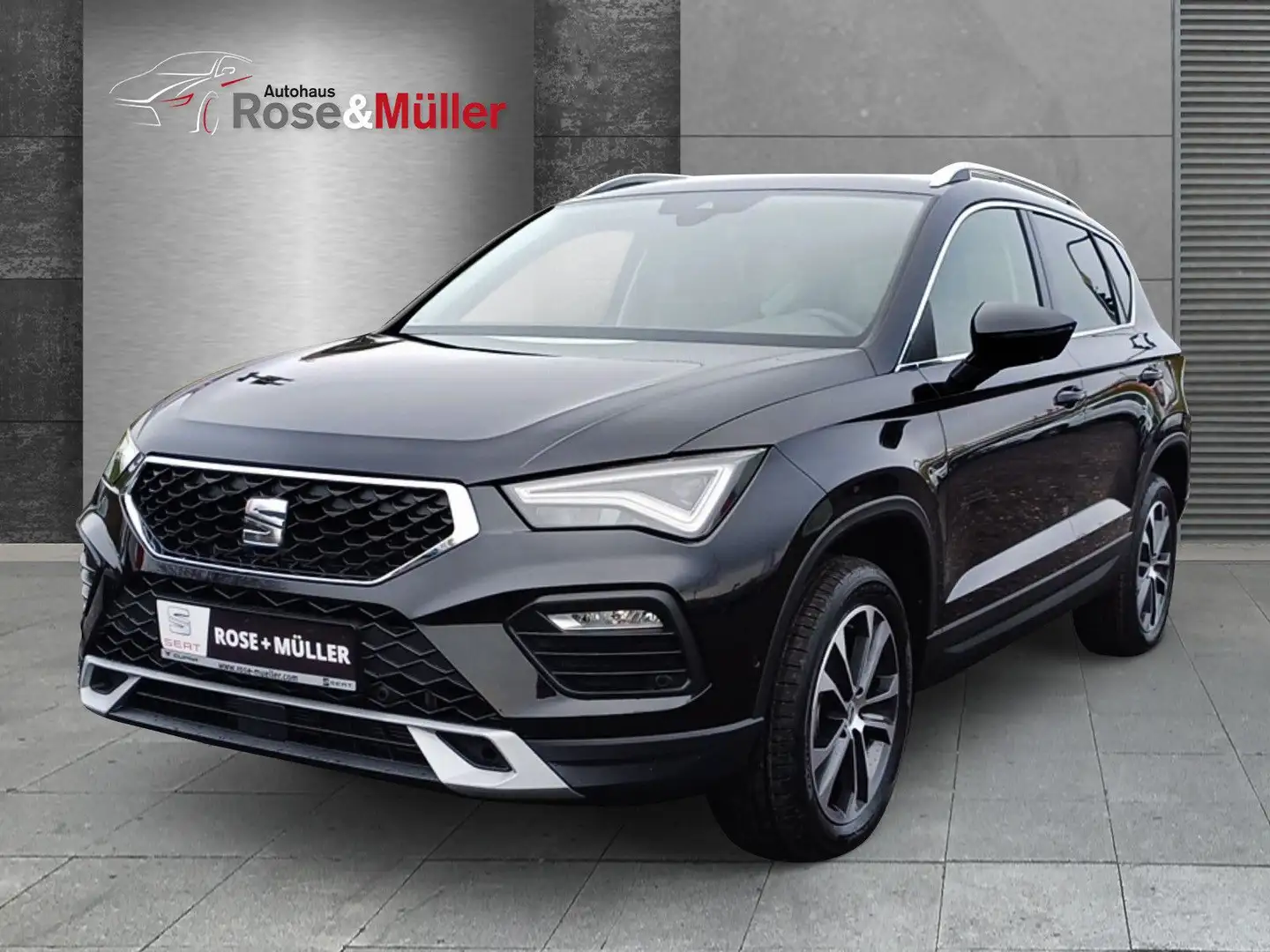 SEAT Ateca Style Edition*DSG*EHK*EPH*PAKET-M*RFK* Negro - 1