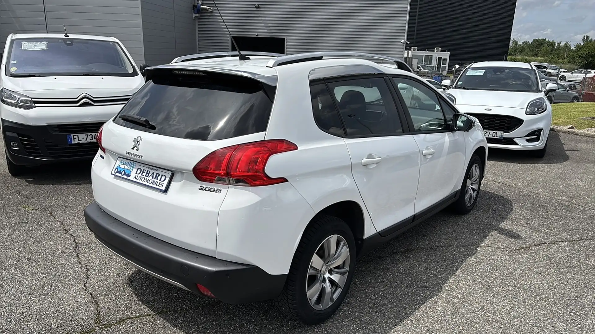 Peugeot 2008 1.6 BLUEHDI 75CH STYLE Blanc - 2