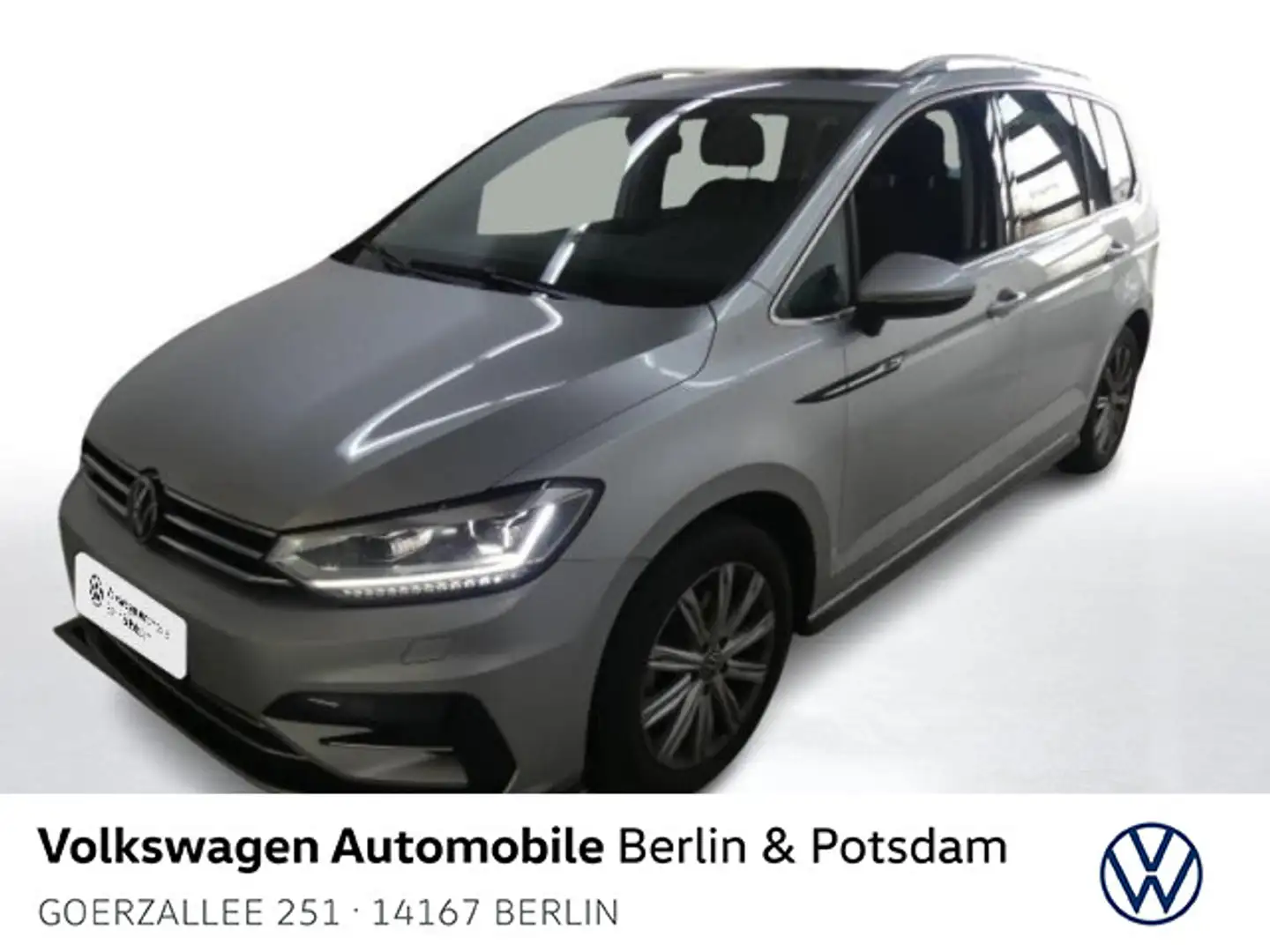 Volkswagen Touran 1.5 TSI DSG Highline Navi P-Dach SHZ PDC Silber - 1