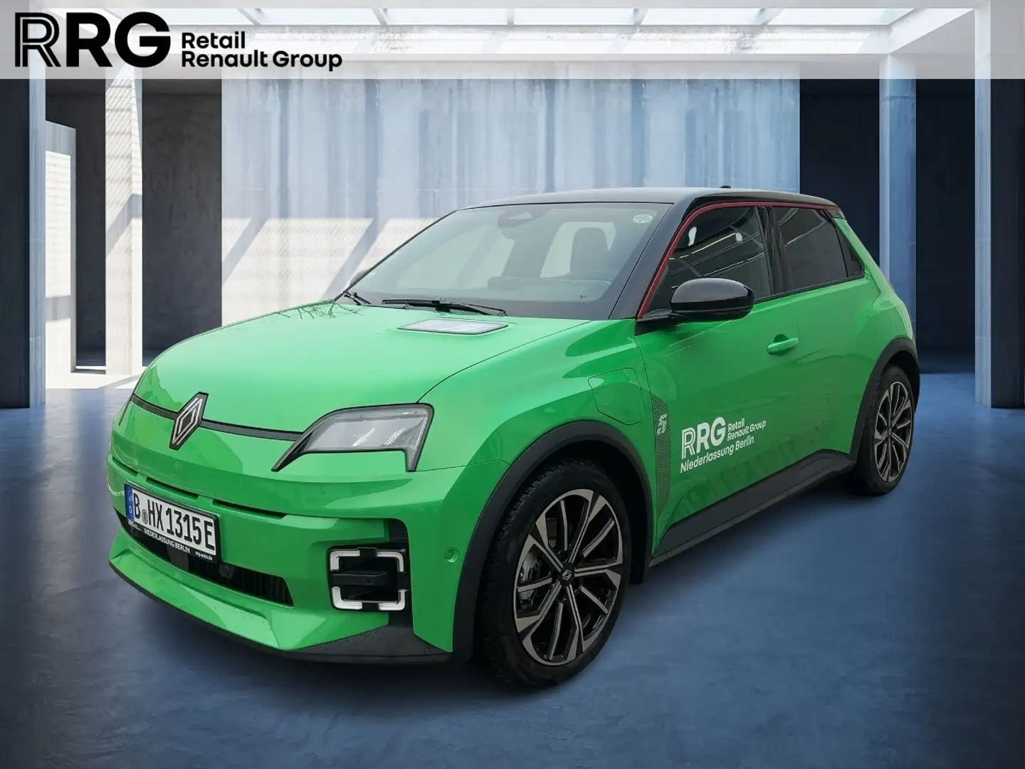 Renault R 5 5 E-Tech elektrisch Techno 150 Comfort Range PDC Zielony - 1