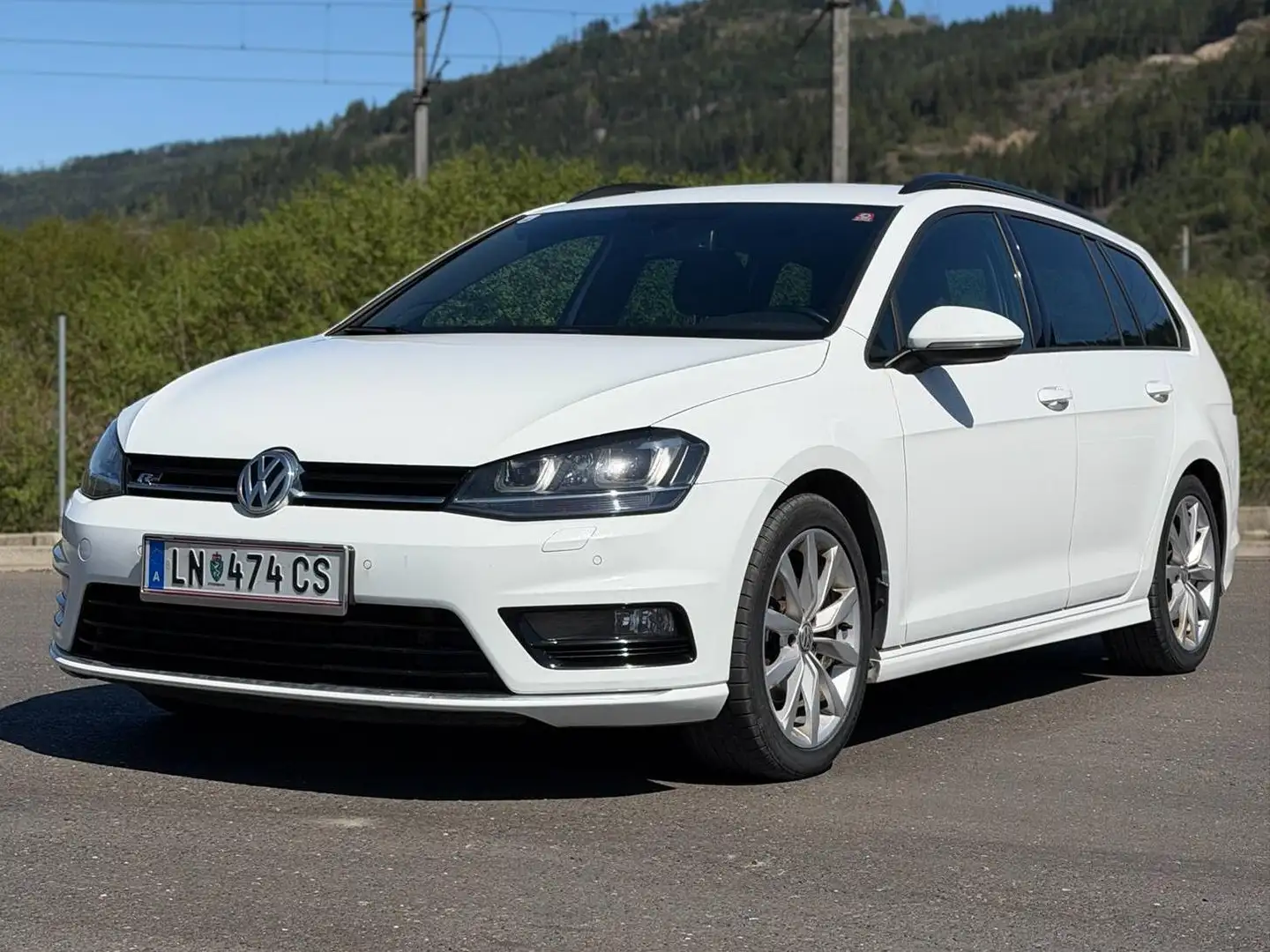 Volkswagen Golf Variant Golf Variant R-Line 1,6 TDI 4Motion Weiß - 1
