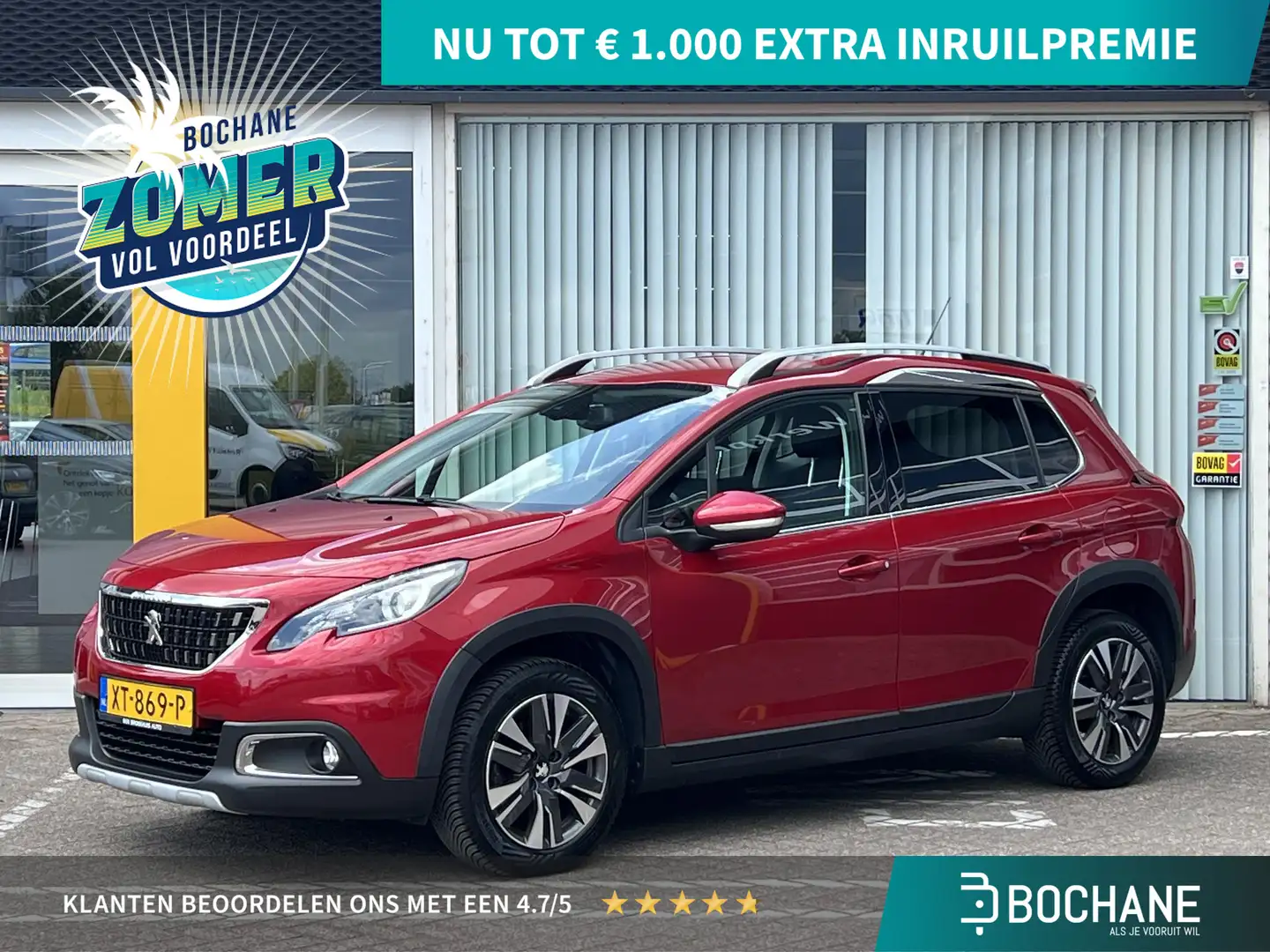 Peugeot 2008 1.2 PureTech Allure | NAP | Trekhaak | Dealer onde Rood - 1
