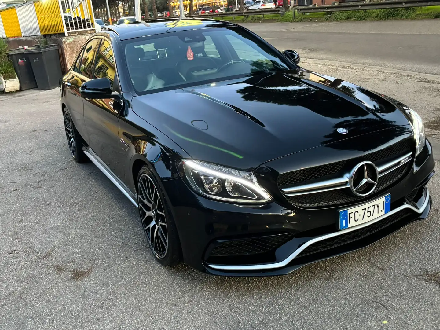 Mercedes-Benz C 63 AMG Classe C-W205 2014 Berlina S auto Nero - 1