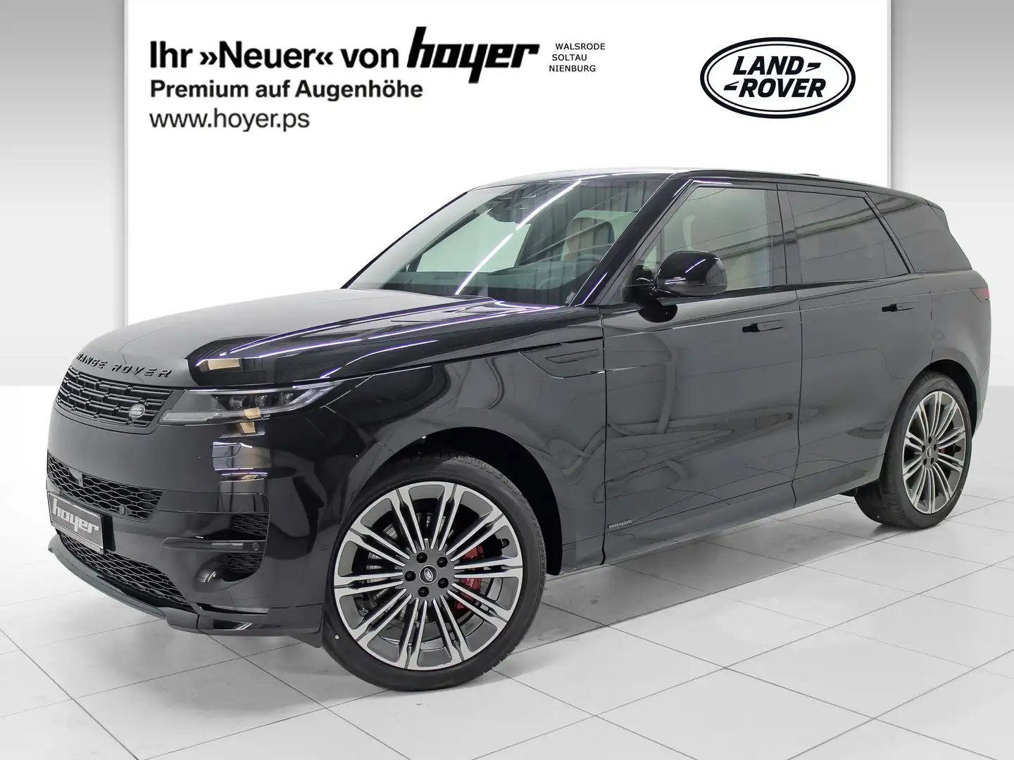 Land Rover Range Rover Sport 3.0 D350 Autobiography AHK STHZ Schwarz - 1