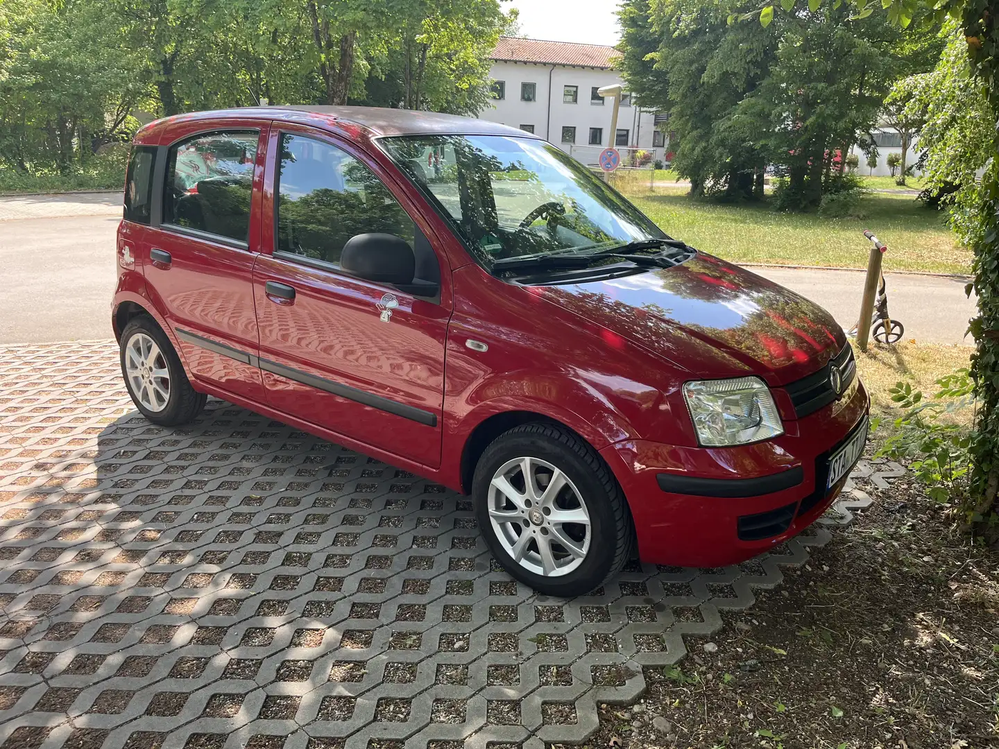 Fiat Panda 1.2 Dynamic KLIMA 2 Hand! TUV 06/26 Rot - 1