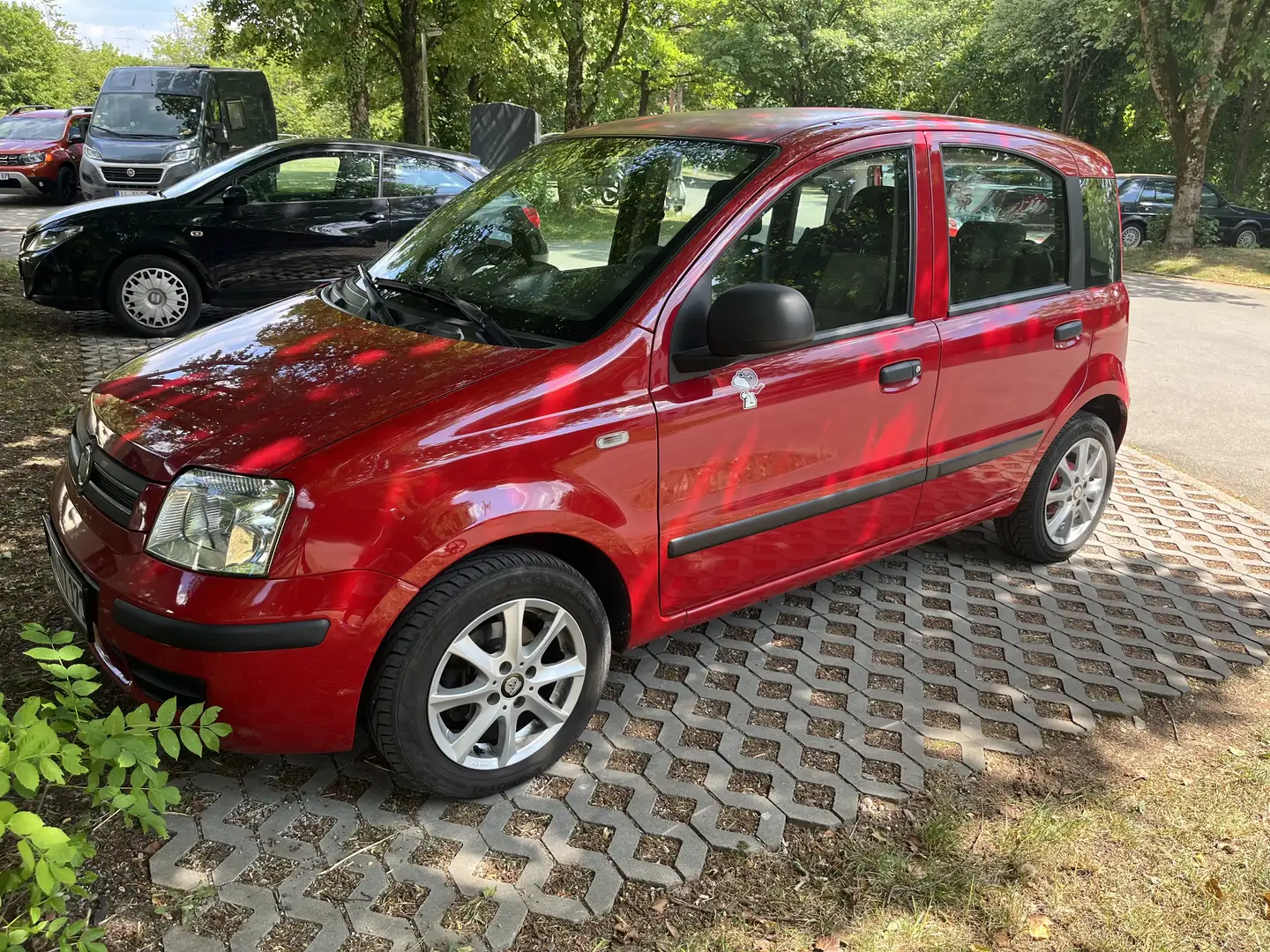 Fiat Panda 1.2 Dynamic KLIMA 2 Hand! TUV 06/26 Rot - 2