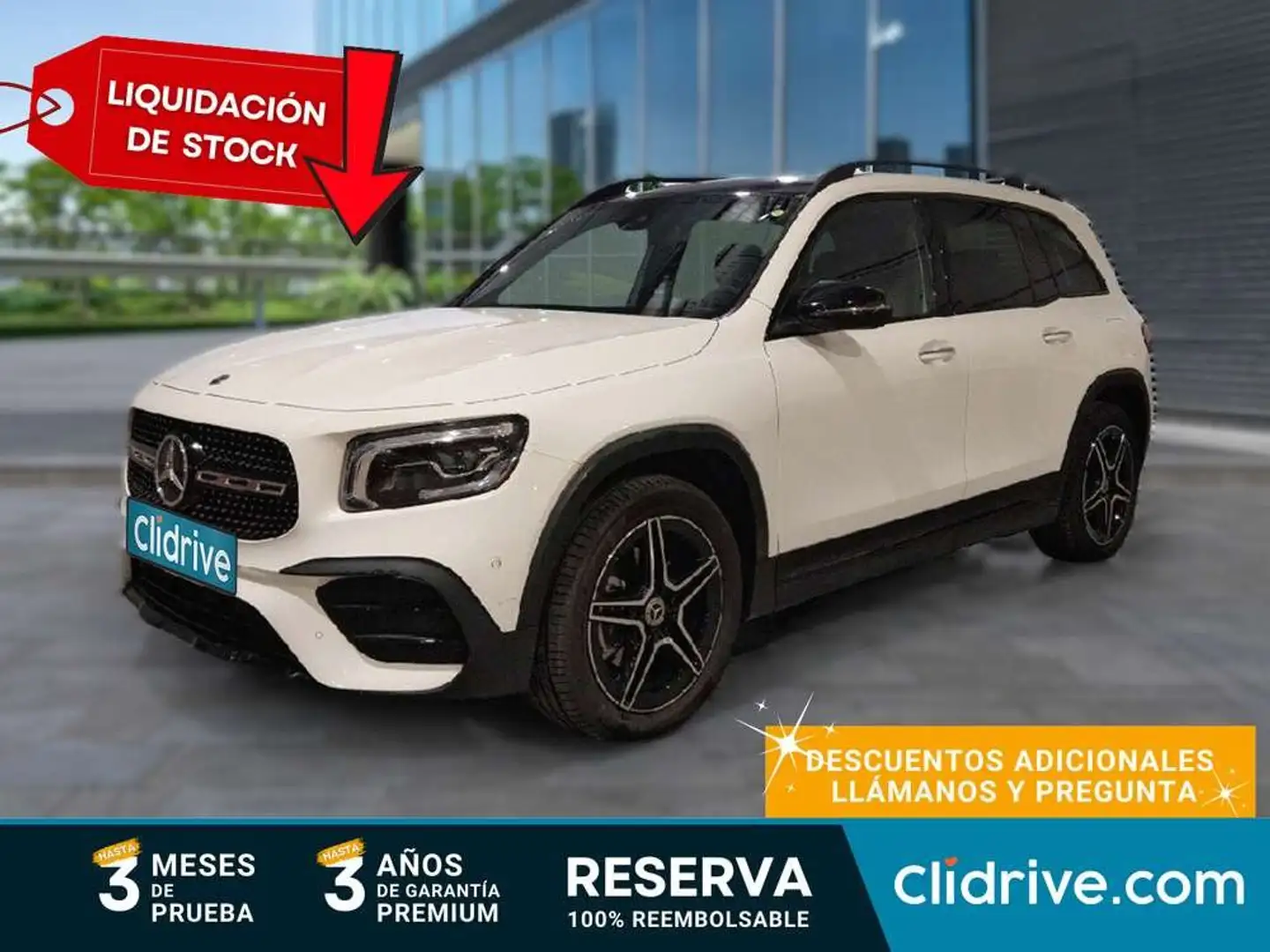 Mercedes-Benz GLB 180 7G-DCT Blanco - 1