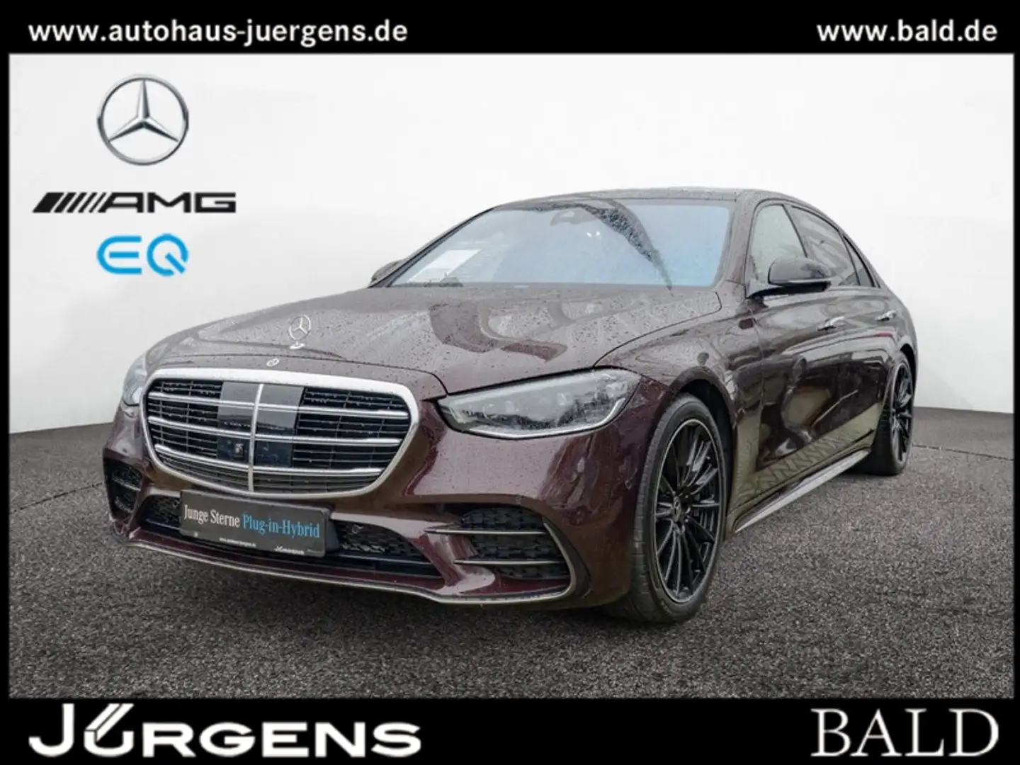 Mercedes-Benz S 580 e L AMG-Sport/Pano/Burm/Sitzklima/Airm/360 Rot - 1