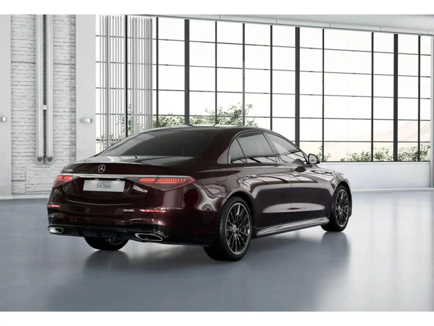 Mercedes-Benz S 580 e L AMG-Sport/Pano/Burm/Sitzklima/Airm/360 Rojo - 2