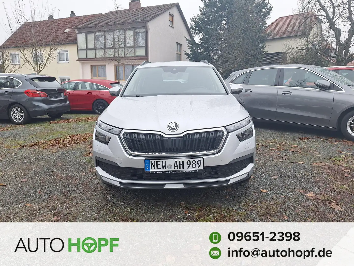 Skoda Kamiq 1.5 TSI Tour 110 kW (150 PS), Schaltgetriebe Silber - 1