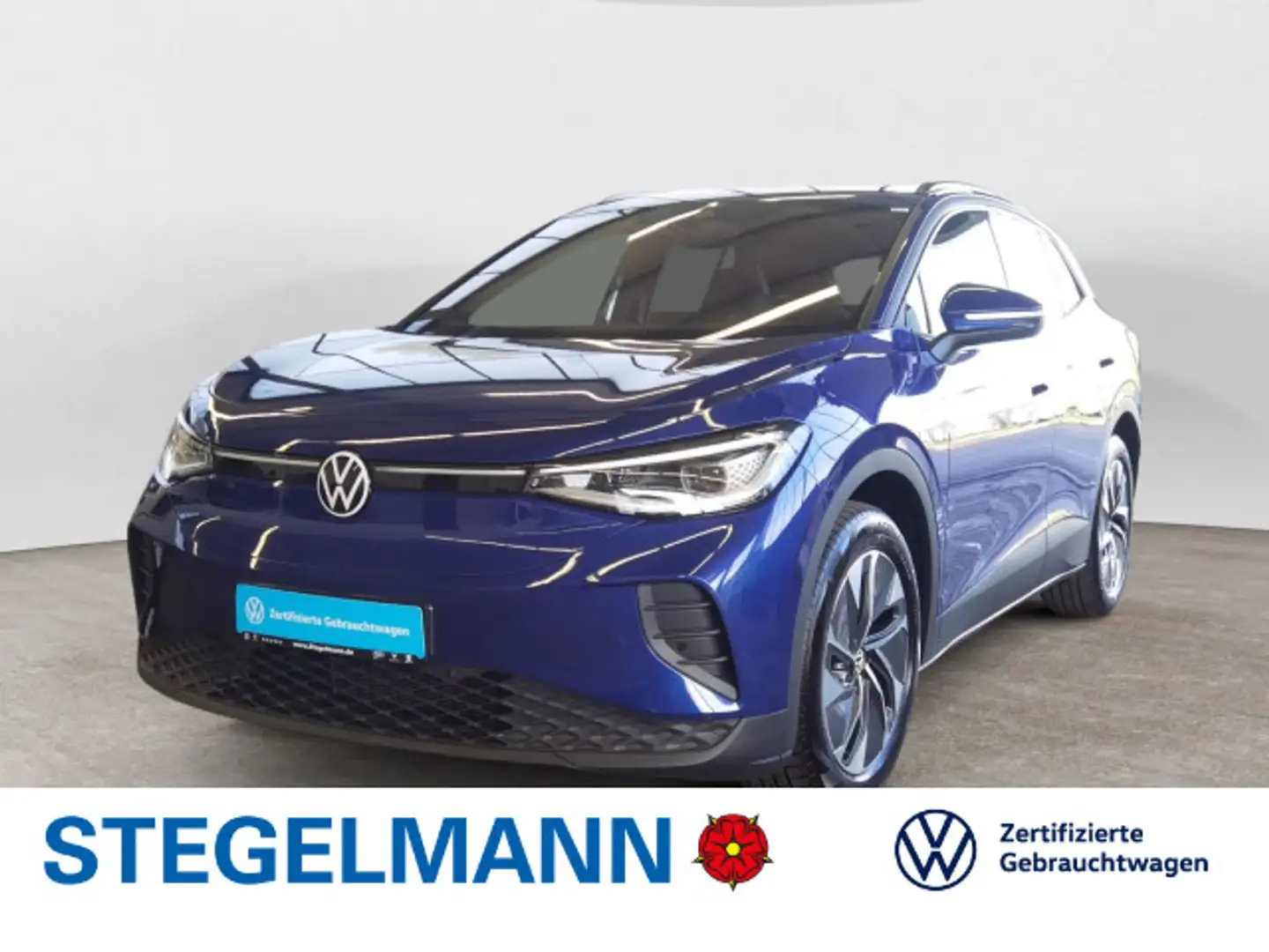Volkswagen ID.4 Pure 125kW/52kWh *Matrix-LED*Wärmepumpe*+3J Blau - 1