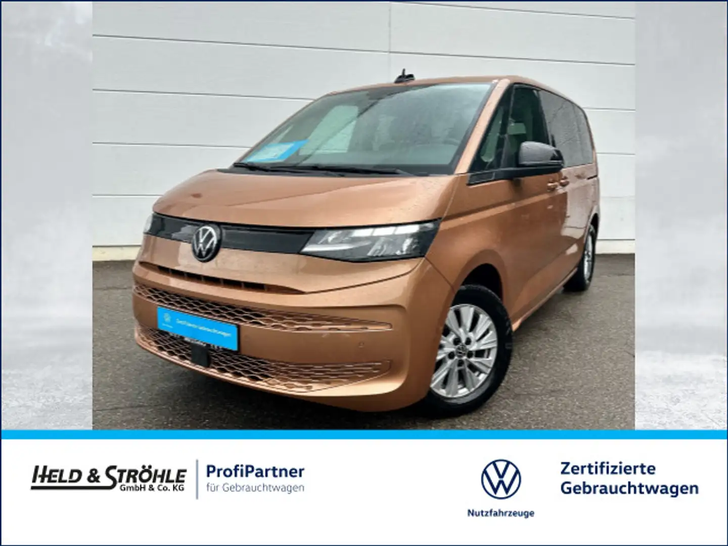 Volkswagen T7 Multivan 2.0 TDI DSG AHK 7S LED NAV KAM Braun - 1