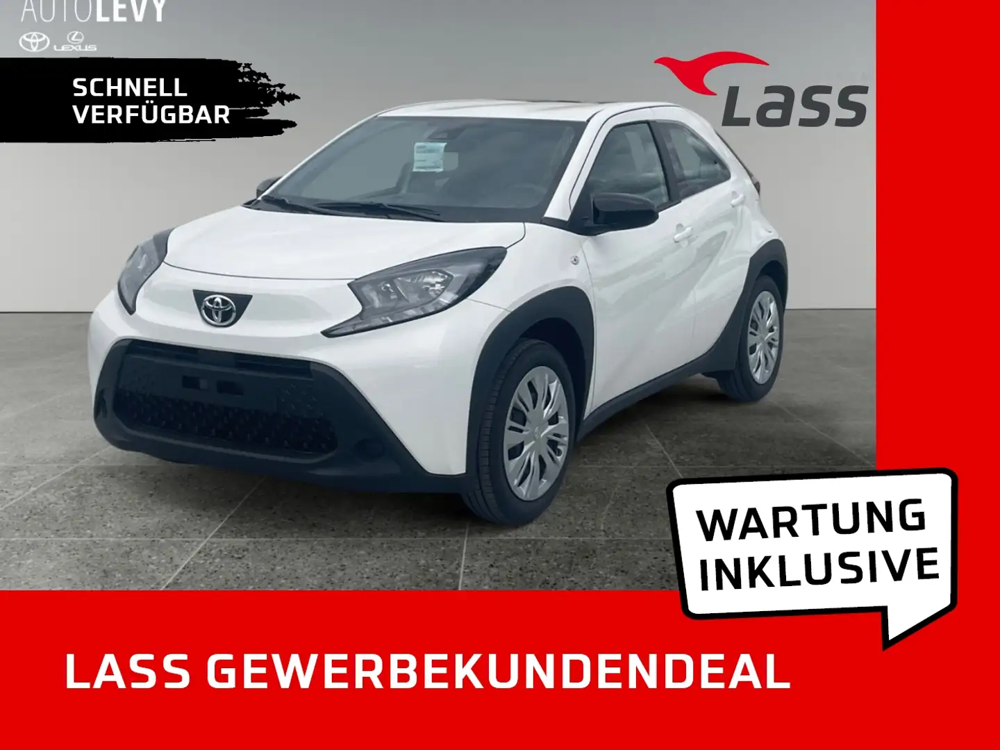 Toyota Aygo X Business *Nur Pflege und Medizin* inkl. Wartung Bianco - 1
