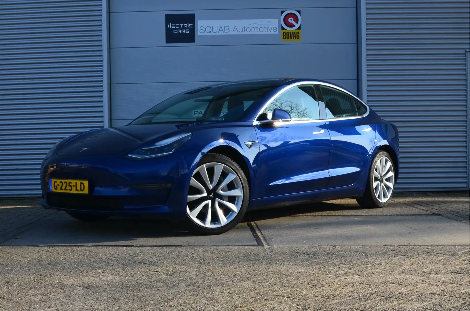 Tesla Model 3 Long Range AWD 75 kWh AutoPilot, 19", incl. BTW Azul - 1