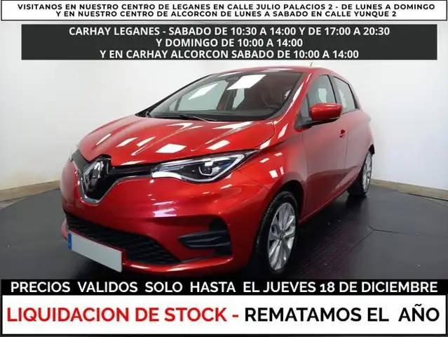 Renault ZOE INTENS 80 KW R110 BATERÍA 50KWH