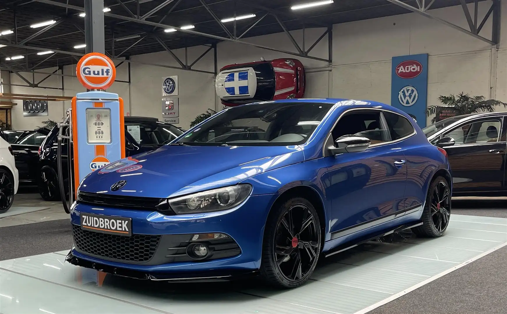 Volkswagen Scirocco 1.4 TSI MAXTON!! Clima!! Navi!! Stuurbediening!! Bleu - 1