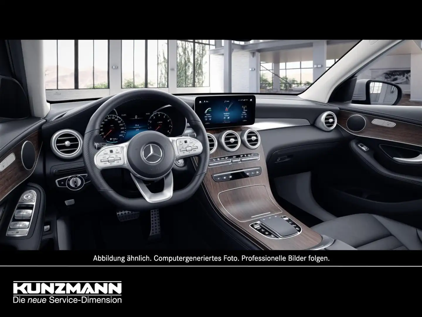 Mercedes-Benz GLC 300 e 4M AMG MBUXNavi+ HeadUp Kamera Weiß - 2