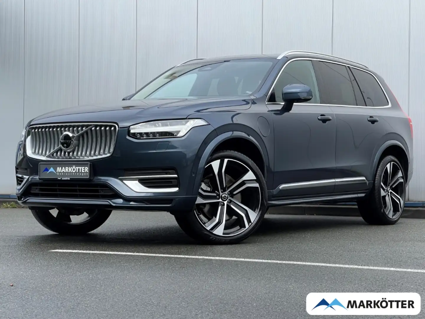 Volvo XC90 T8 AWD Recharge Plus Bright ACC/360°/StandH Blau - 1