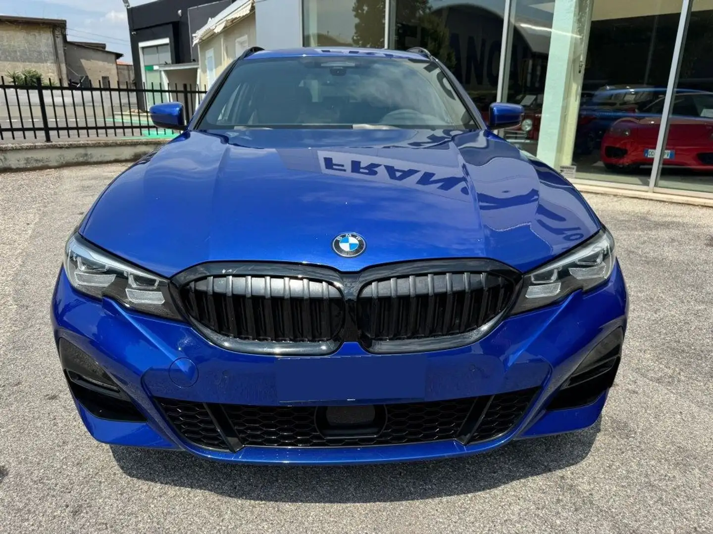 BMW 318 d 48V Touring Msport Blu/Azzurro - 2
