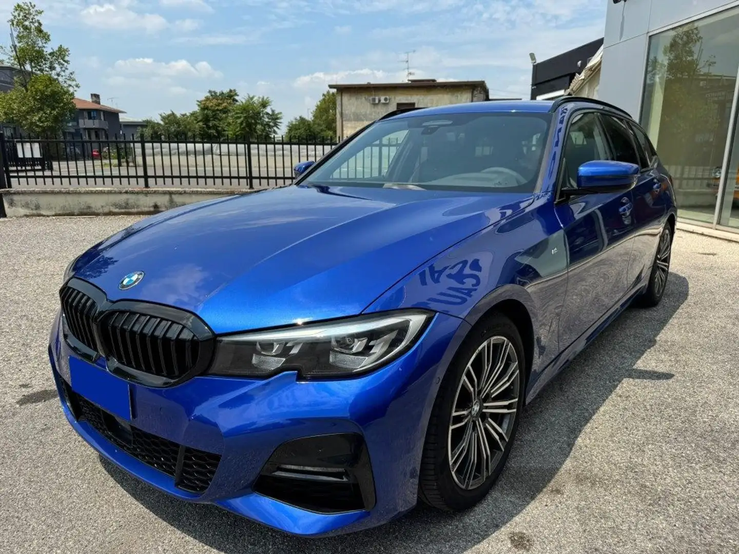 BMW 318 d 48V Touring Msport Blu/Azzurro - 1