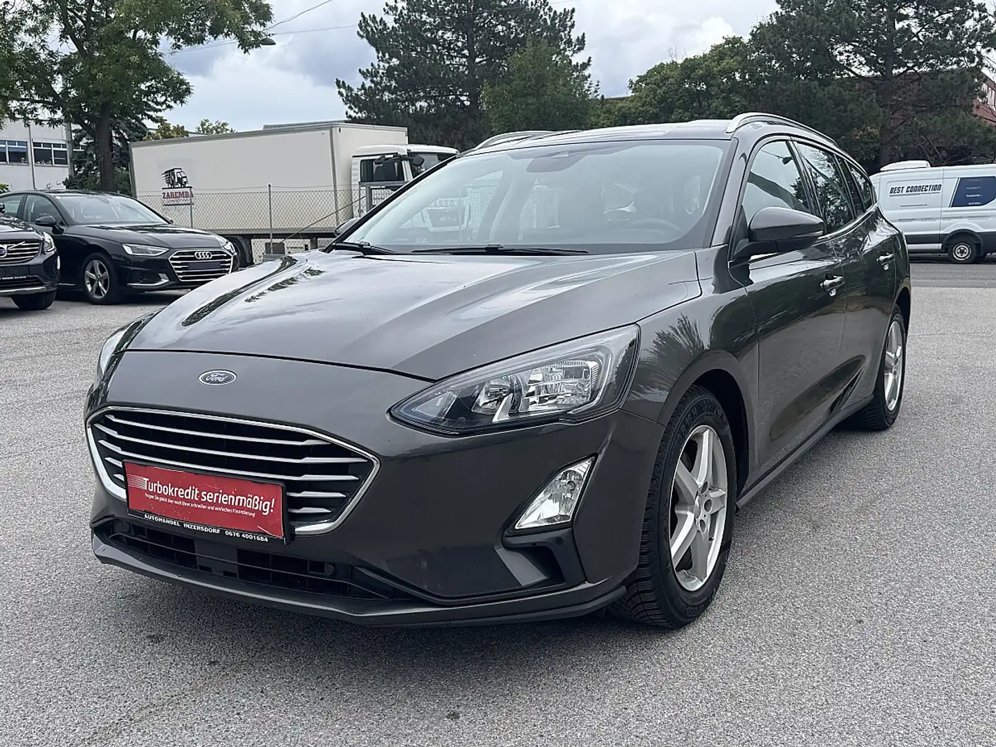 Ford Focus Traveller 1,5 EcoBlue Cool & Connect / 1BESITZ ... Grau - 1