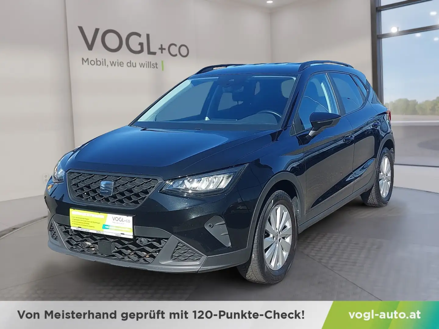 SEAT Arona 1.0 Eco TSI Style DSG Schwarz - 1
