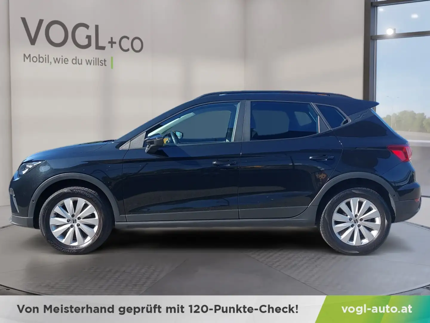SEAT Arona 1.0 Eco TSI Style DSG Schwarz - 2