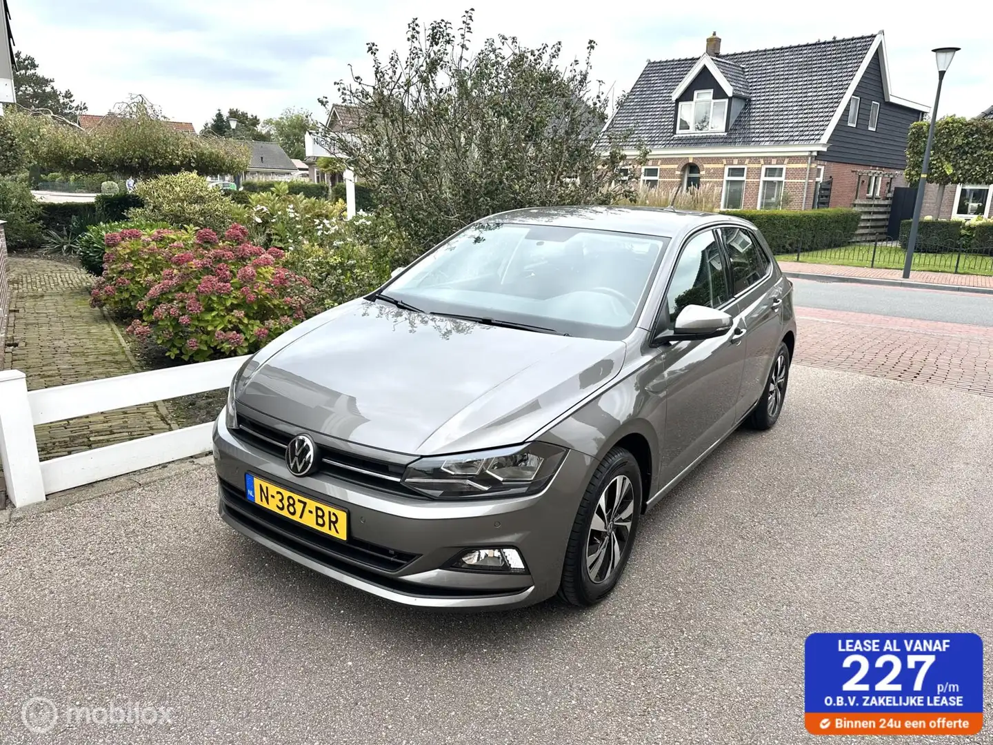 Volkswagen Polo 1.0 TSI 95PK DSG AUTOMAAT COMFORTLINE FACELIFT MOD Gris - 1