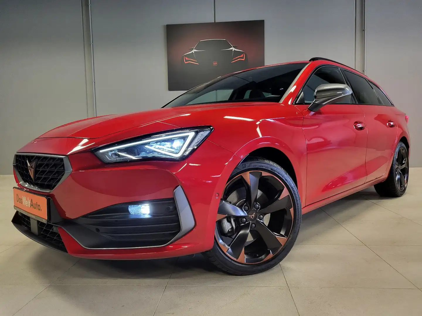 CUPRA Leon Sportstour. 1.5 eTSI DSG *Matrix*Panor.*DCC Rojo - 2