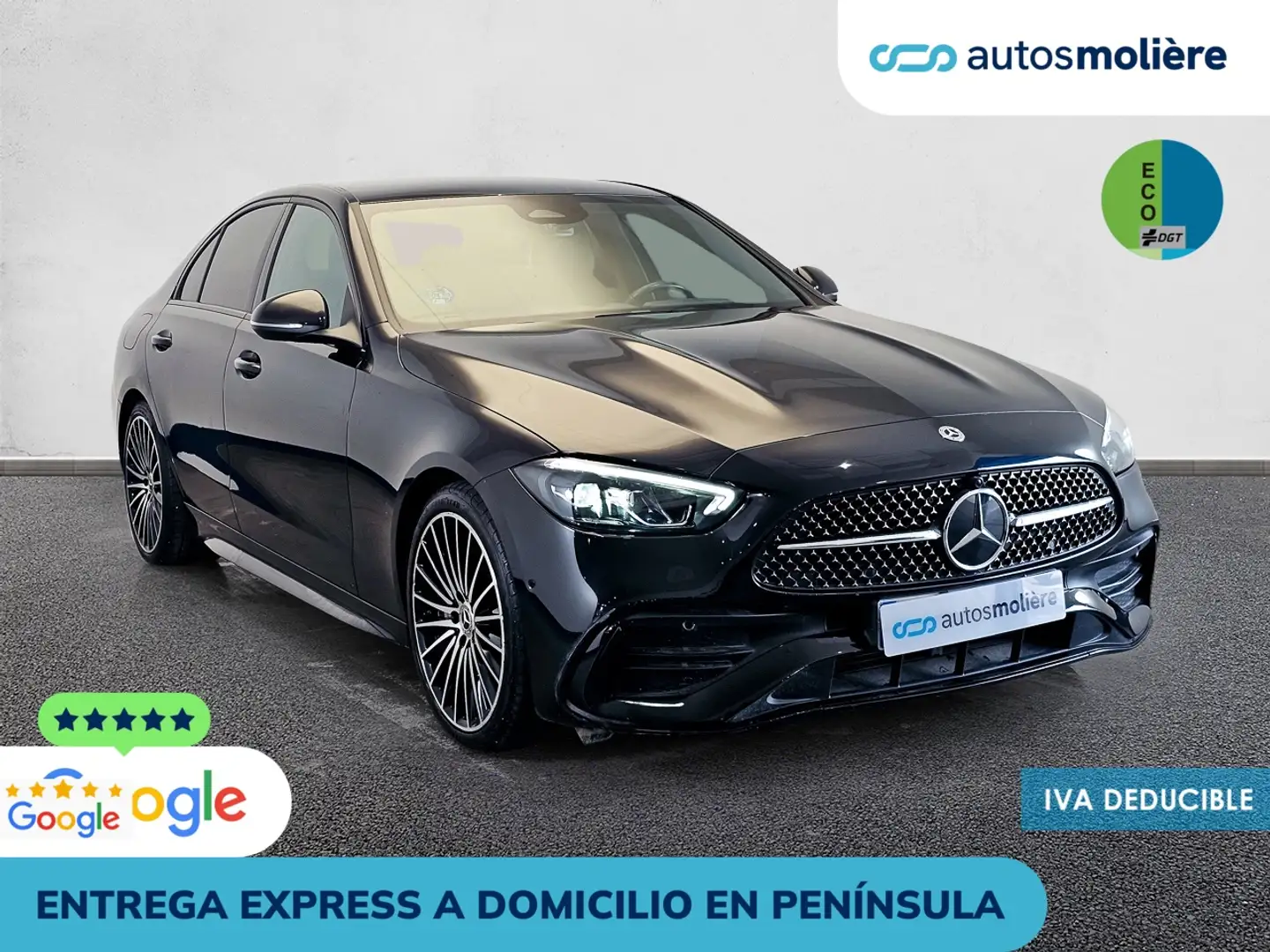 Mercedes-Benz C 220 220d 9G-Tronic Negro - 2